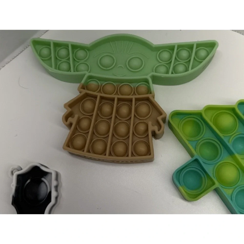 Pop It Fidget Toy Lot Sensory Silicone Bundle Stress Relief‎ Kids Adult Set